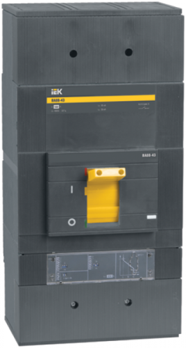 Автоматический выключатель ВА88-43  3Р  1600А  50кА c электронным расцепителем МР 211 | код. SVA61-3-1600 | IEK 